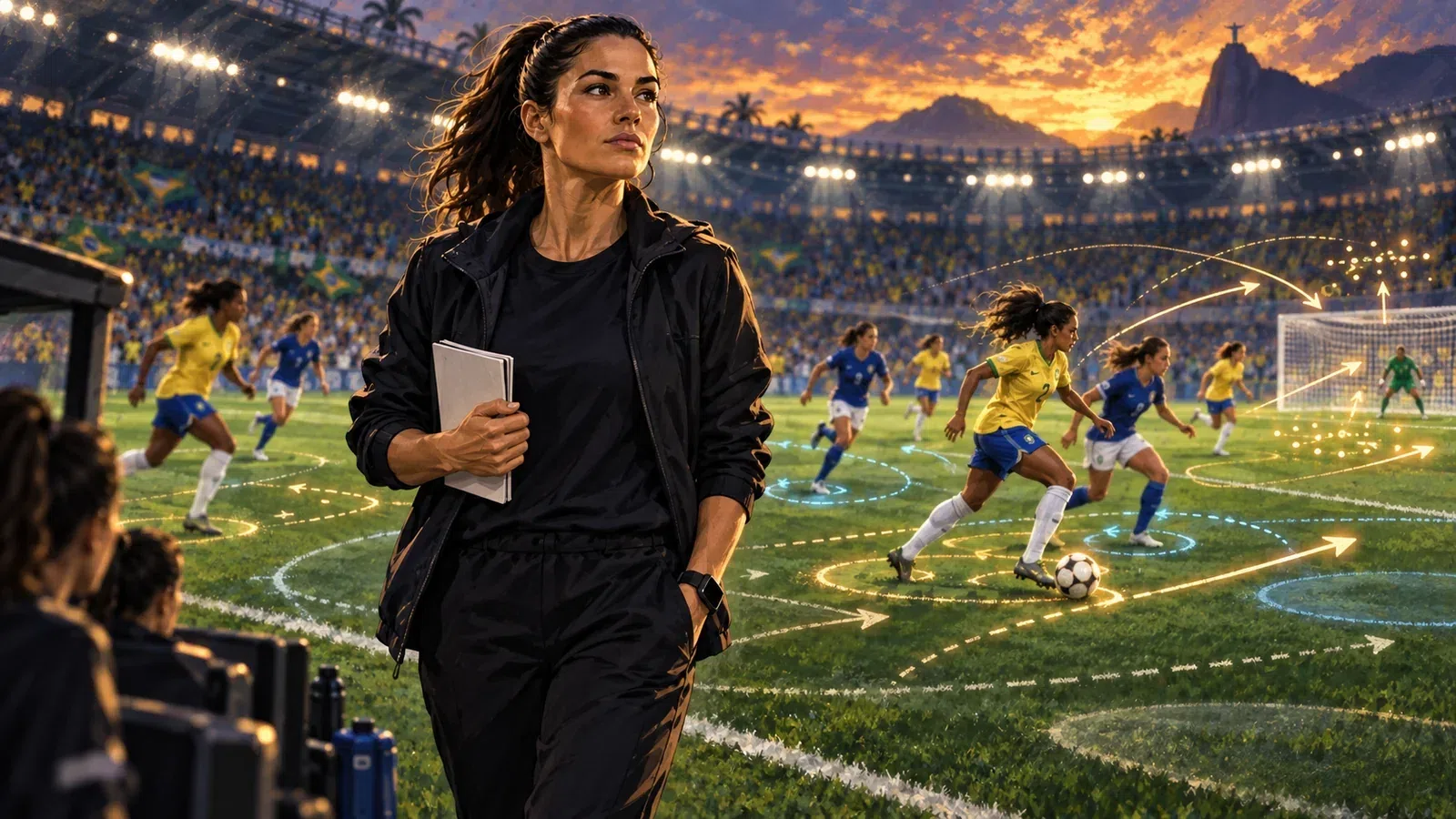 Brasileirão Feminino em números: quais métricas explicam uma rodada