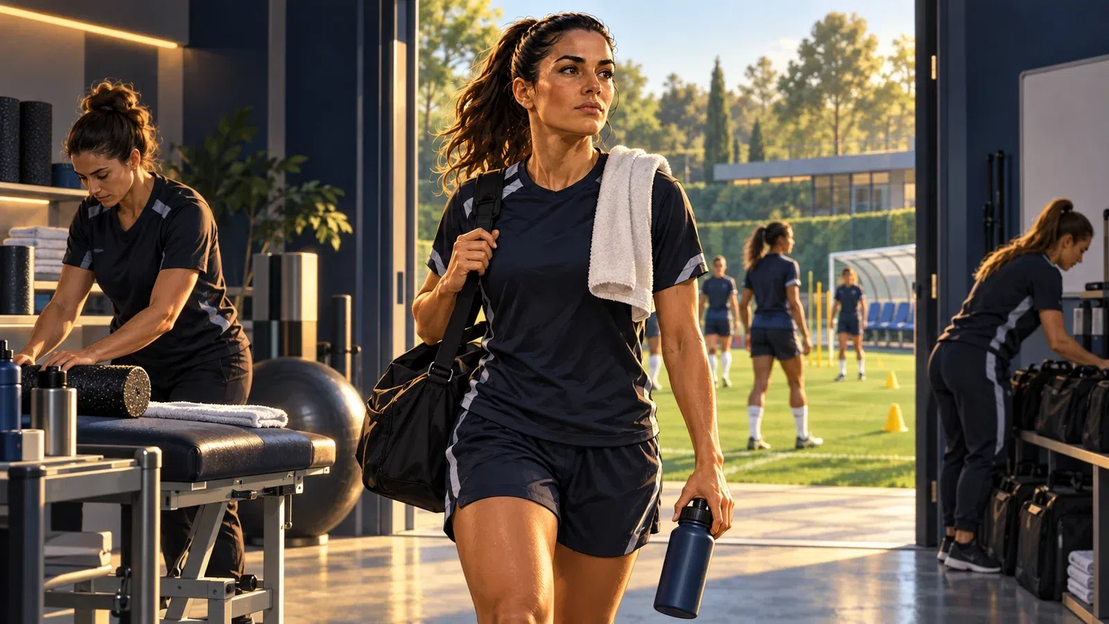 Futebol feminino profissional: o que muda na rotina de um clube